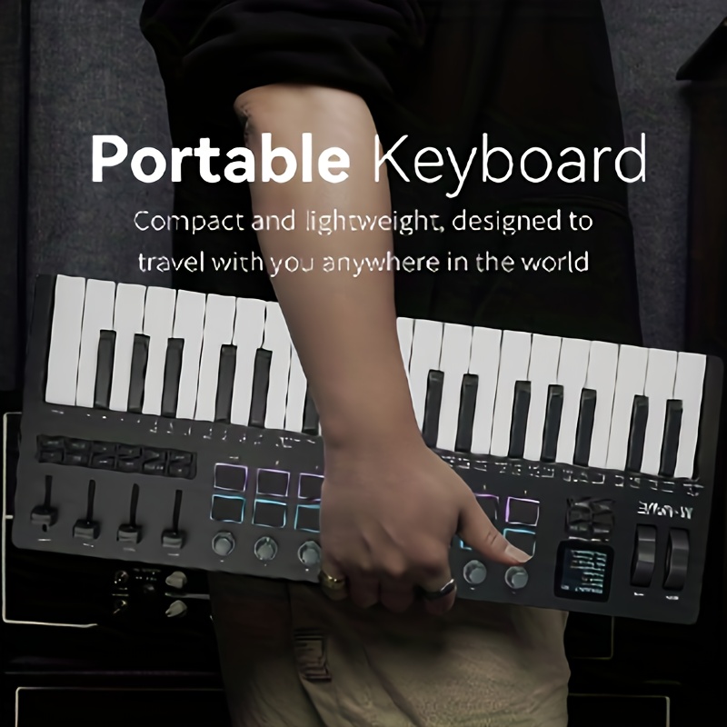 Midi Controller Pad - M-VAVE SMK37PRO คีย์บอร์ด MIDI บลูทูธ 37