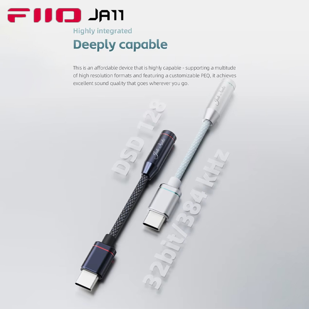Headphone Amplifier Dac - FiiO JadeAudio JA11 แอมพลิฟายเออร์หูฟังแบบพกพา พร้อม DAC