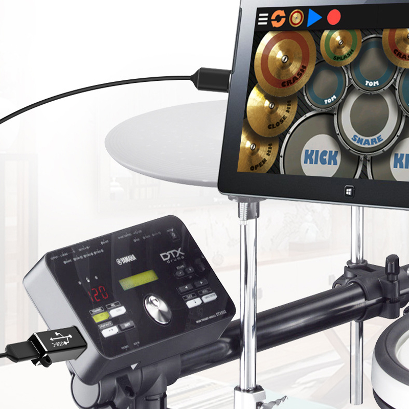 ประเภท C USB หญิงถึงอะแดปเตอร์ - Midi Controller Pad บทวิจารณ์และราคา
