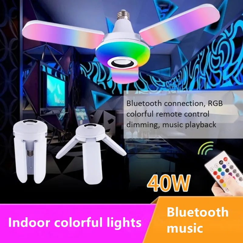 ไฟเพลงบลูทูธ ขั้ว E27 เครื่องเ - Audio Music Spotify บทวิจารณ์และราคา