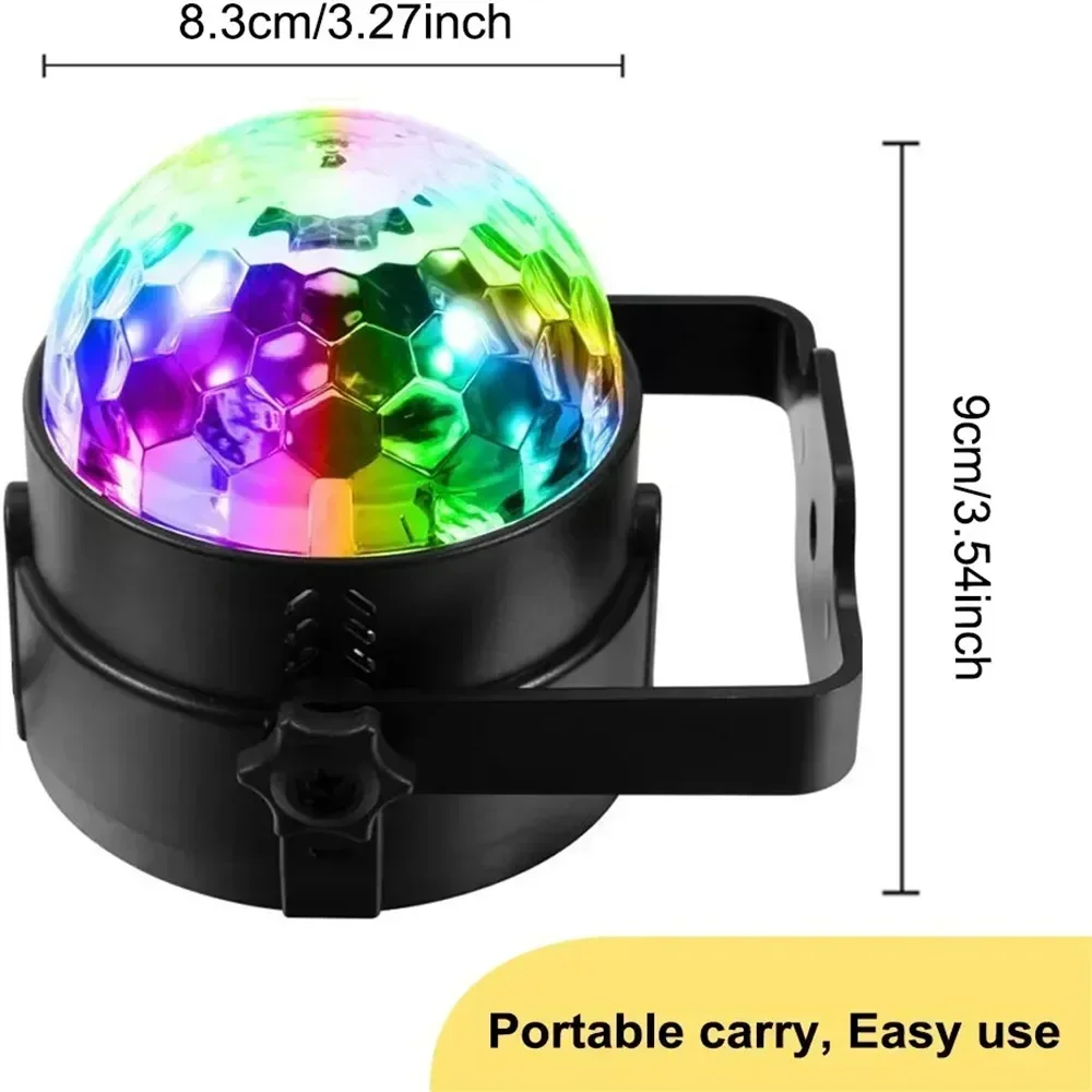 RGB LED เวทีดิสโก้ไฟหมุน DJ Ba - Audio Music Dj บทวิจารณ์และราคา