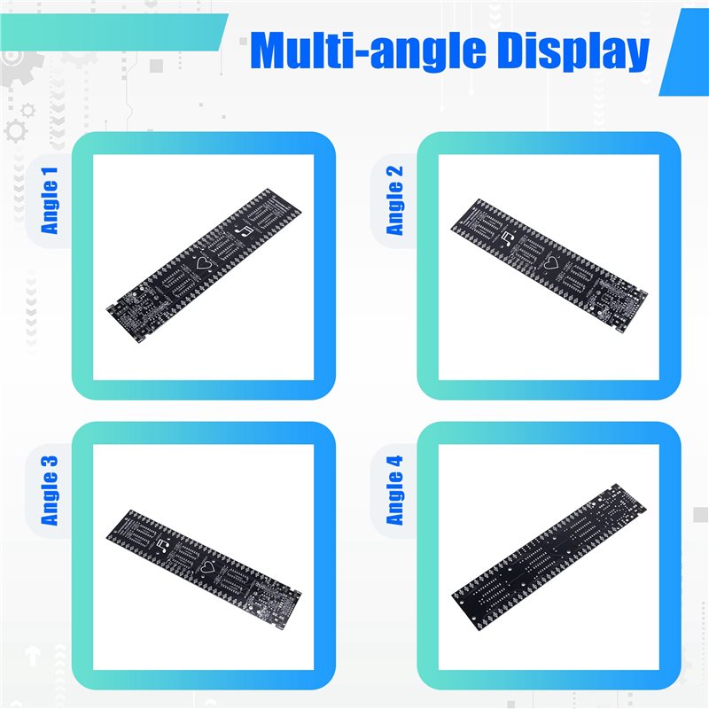 ไฟแสดงระดับเสียง LED แบบ DIY ร - Audio Without Music บทวิจารณ์และราคา